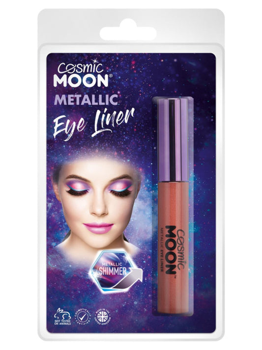 Cosmic moon Metallic Eye Liner, Red, Clamshell, 10ml