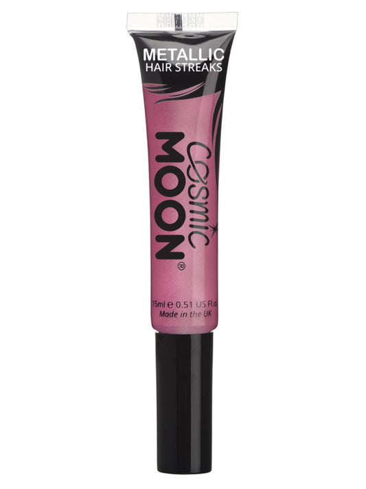 Cosmic Moon Metallic Hair Streaks, Pink, Single 15ml