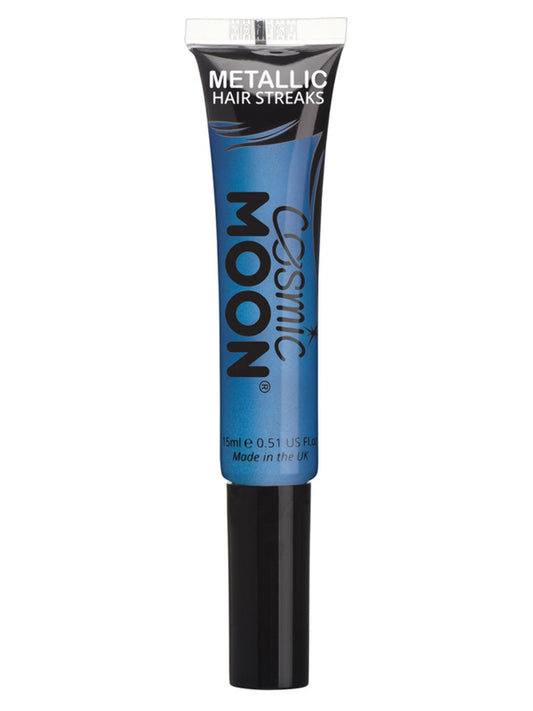 Cosmic Moon Metallic Hair Streaks, Blue, Single, 15ml