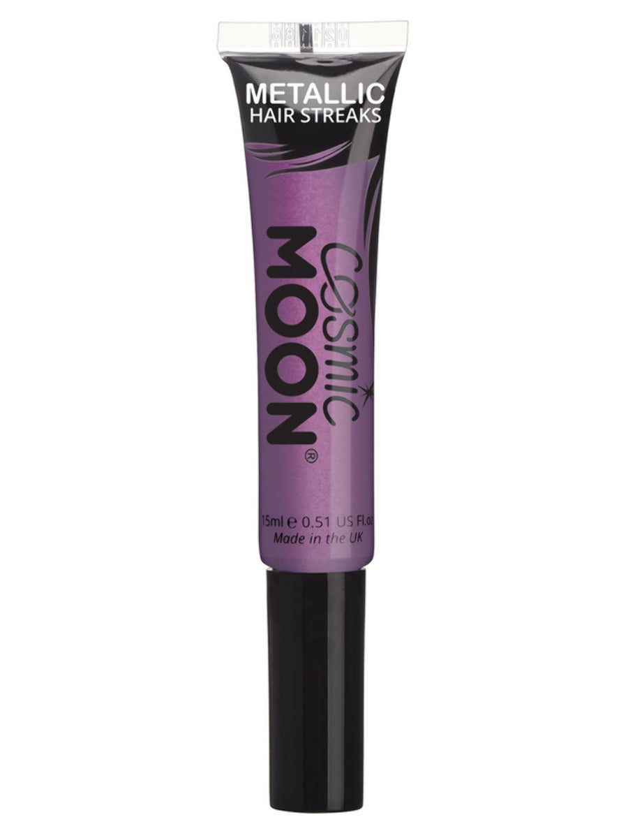 Cosmic Moon Metallic Hair Streaks, Purple, Single, 15ml