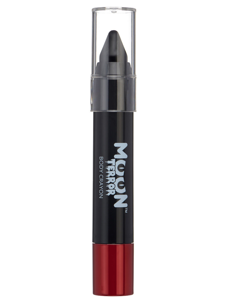 Moon Terror Halloween Body Crayons, Black, Single 3.2g