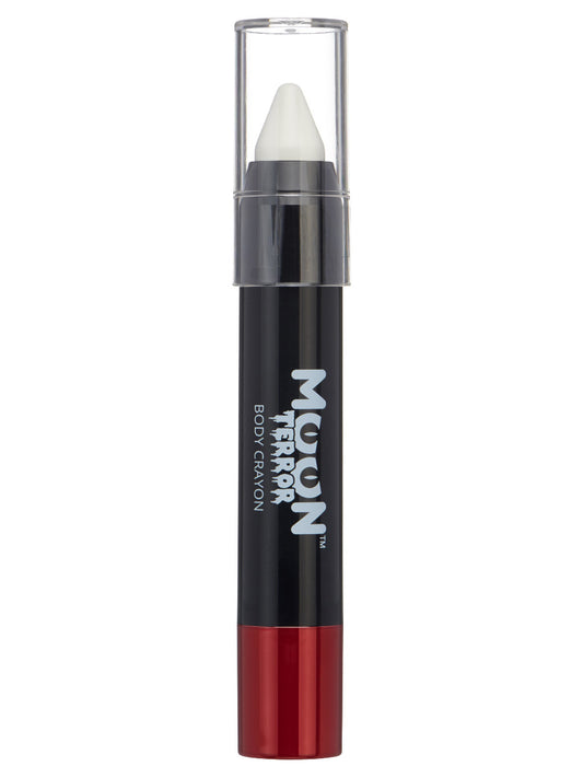 Moon Terror Halloween Body Crayons, White, Single 3.2g