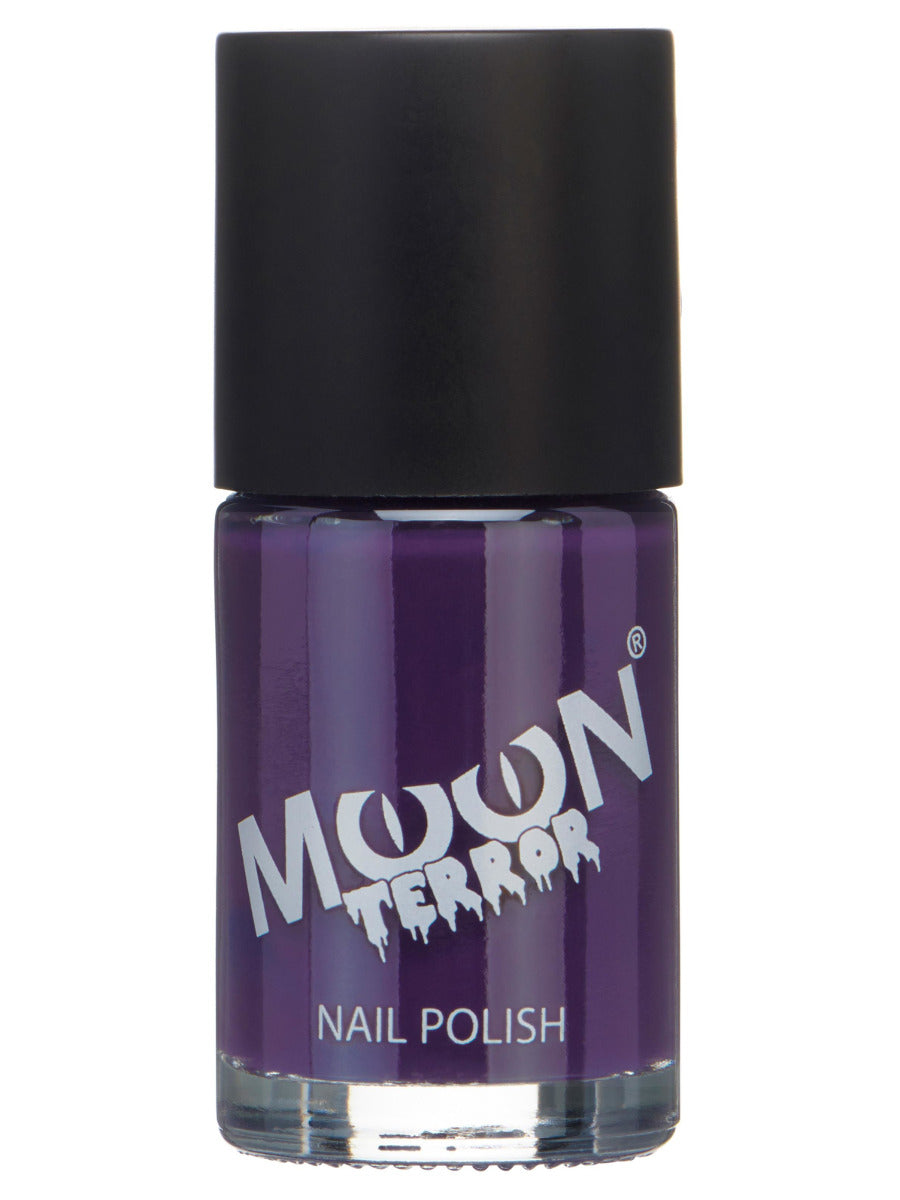 Moon Terror Halloween Nail Polish, Purple, Single 14ml