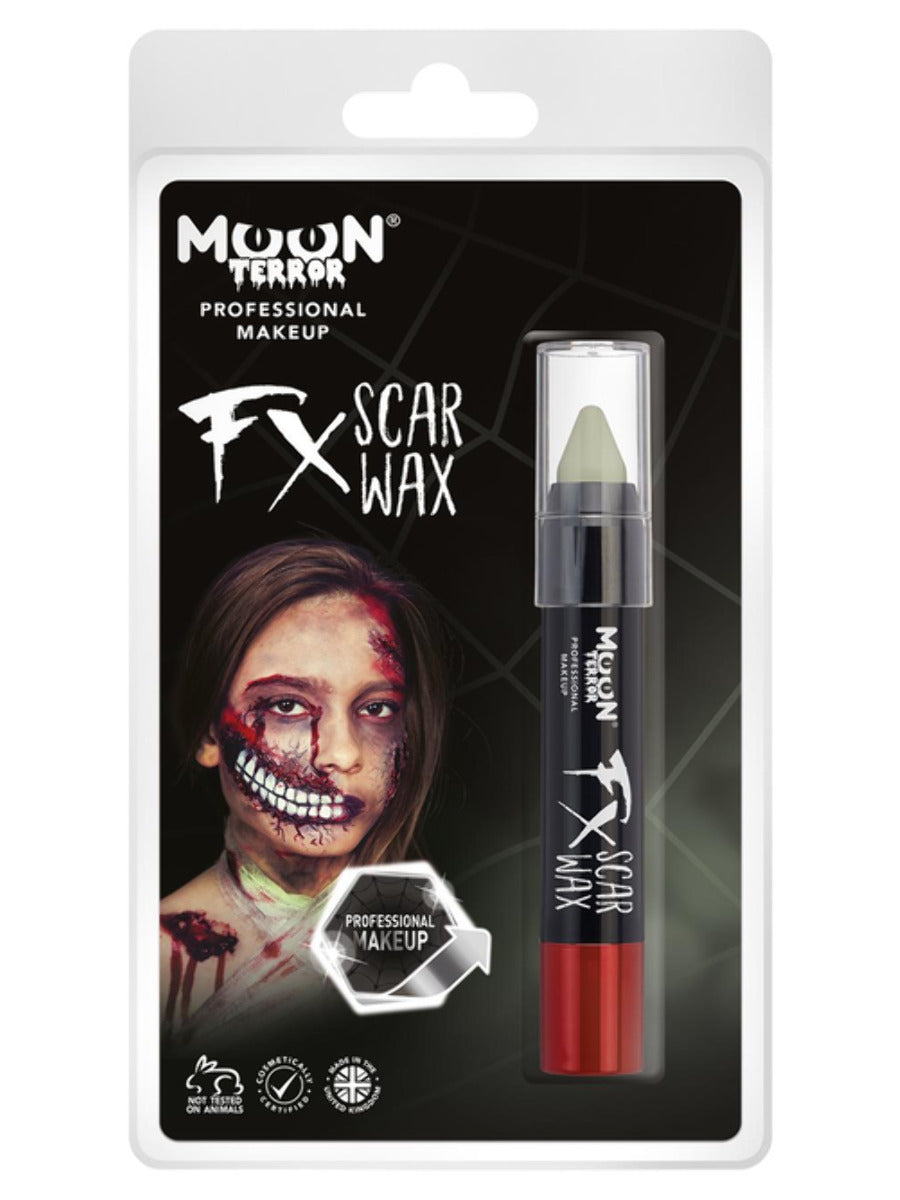 Moon Terror Pro FX Scar Wax Crayon, Clear, Clamshell