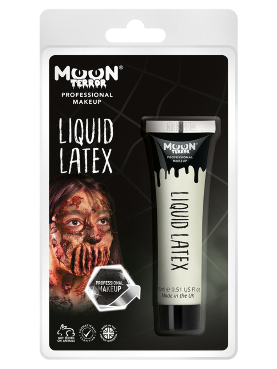 Moon Terror Pro FX Liquid Latex Clamshell, White, Clamshell