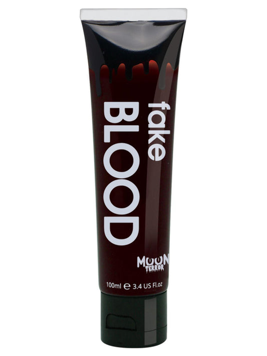 Moon Terror Fake Blood 100ml, Red, Single