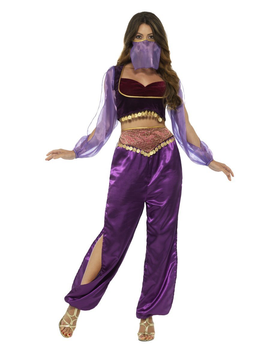 Arabian Princess Costume, Purple Wholesale