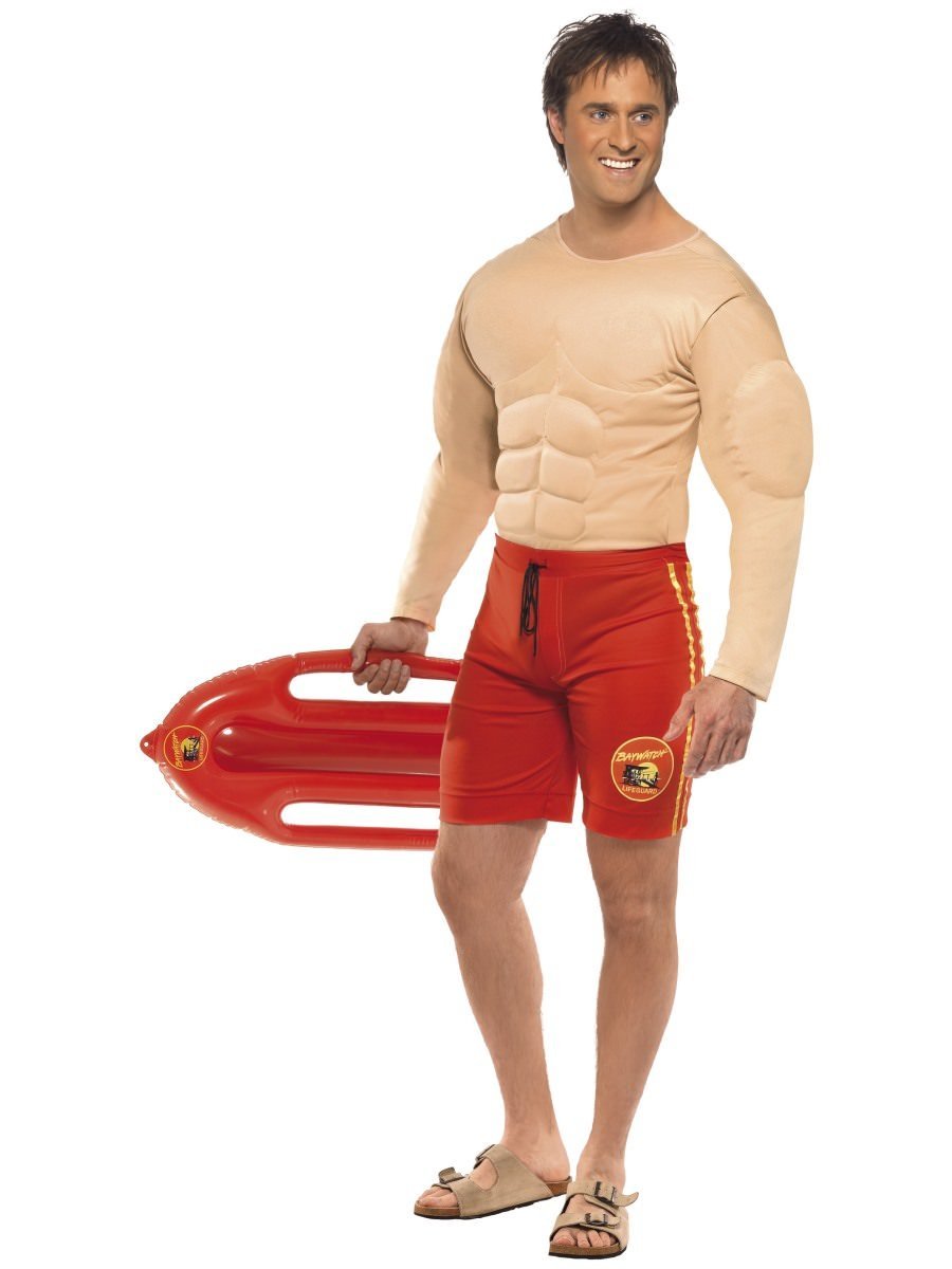 Baywatch Lifeguard Costume with Muscle Vest Wholesale