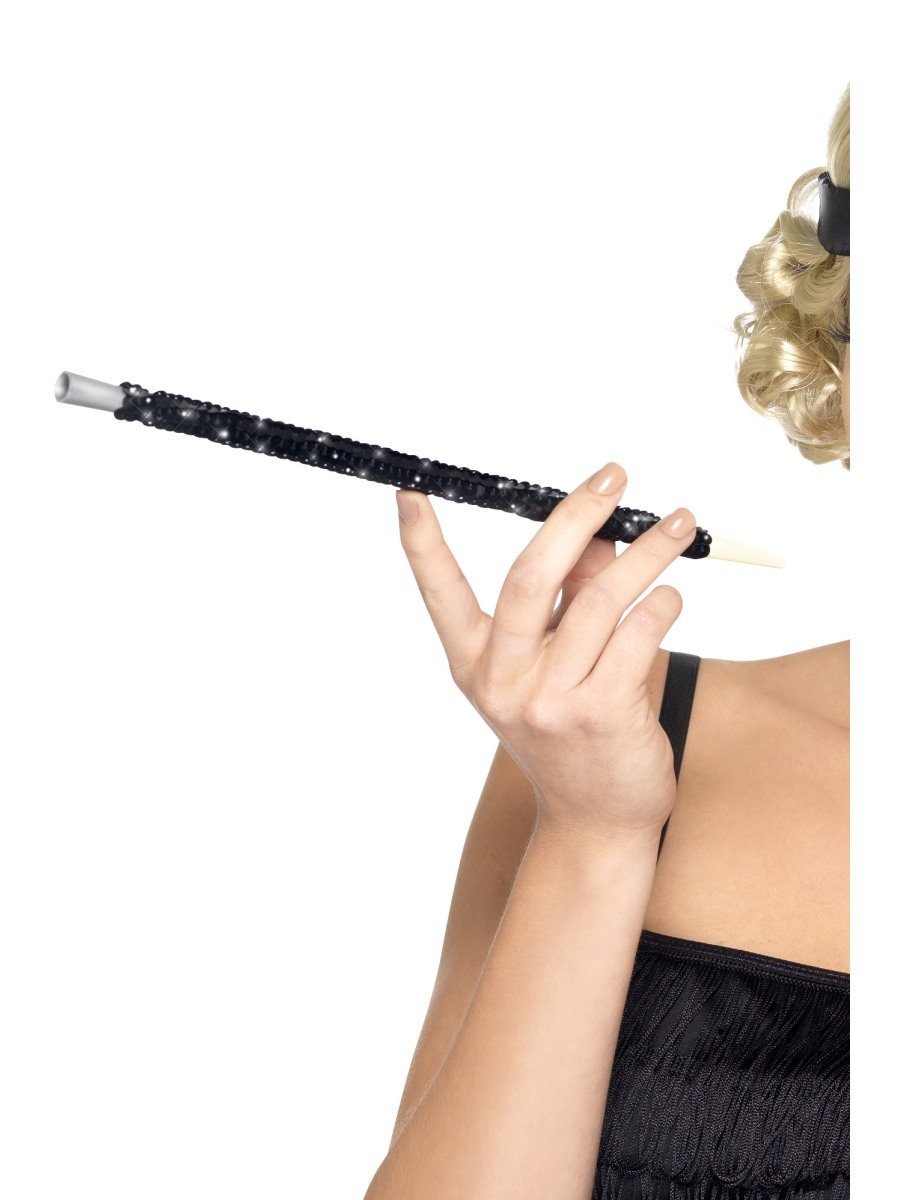 Black Sequinned Cigarette Holder Wholesale