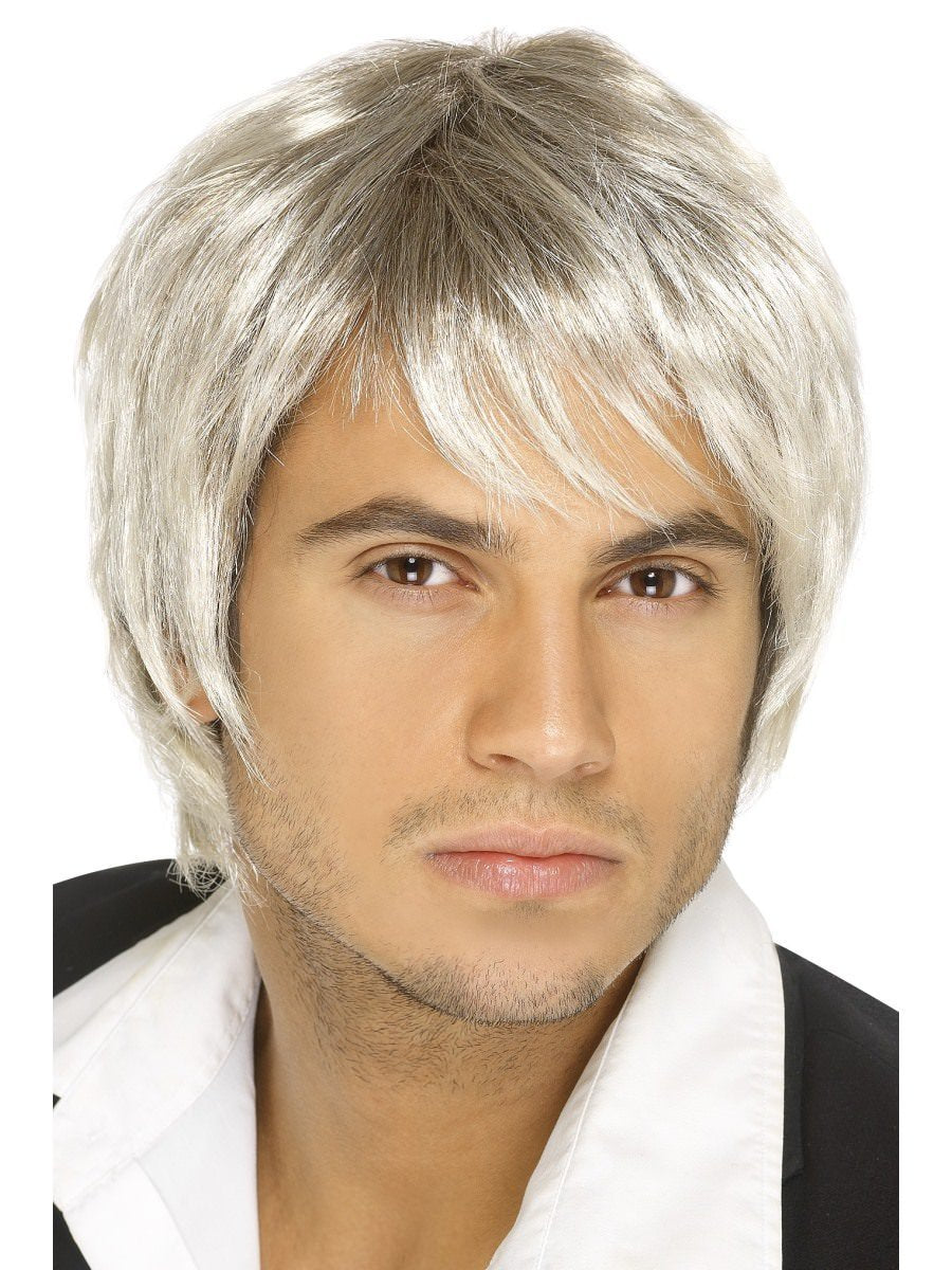 Boy Band Wig, Blonde & Brown Wholesale