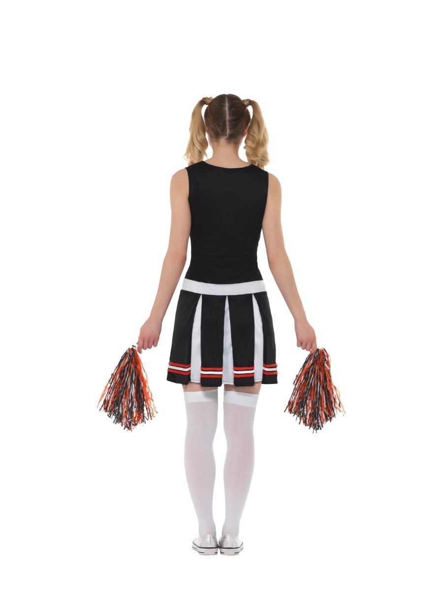 Cheerleader Costume, Black Wholesale