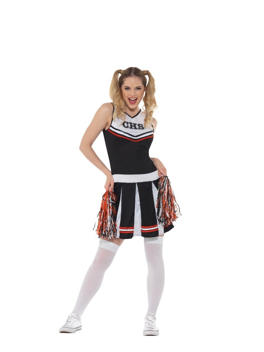 Cheerleader Costume, Black Wholesale