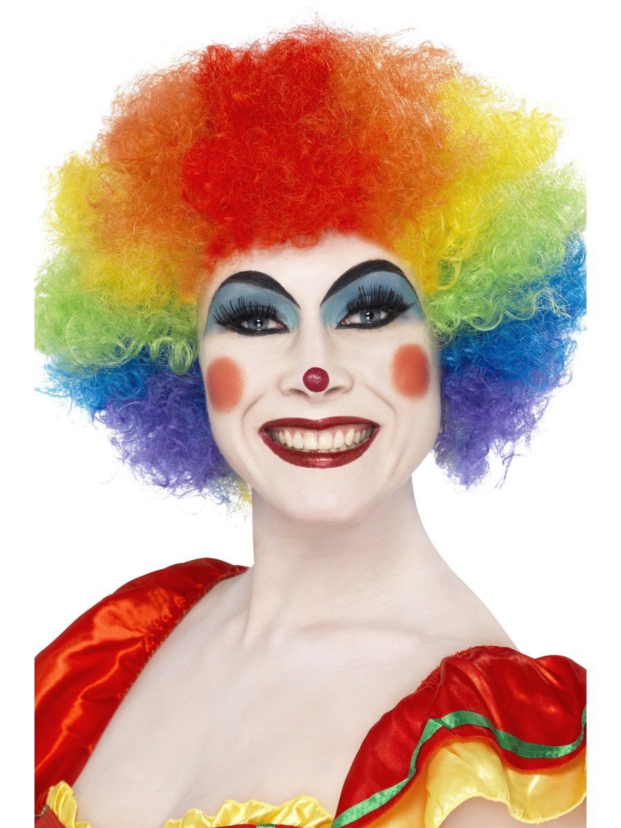 Crazy Clown Wig, Rainbow Wholesale