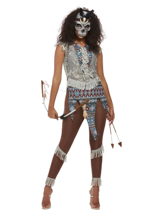 Dark Spirit Warrior Costume Blue WHOLESALE