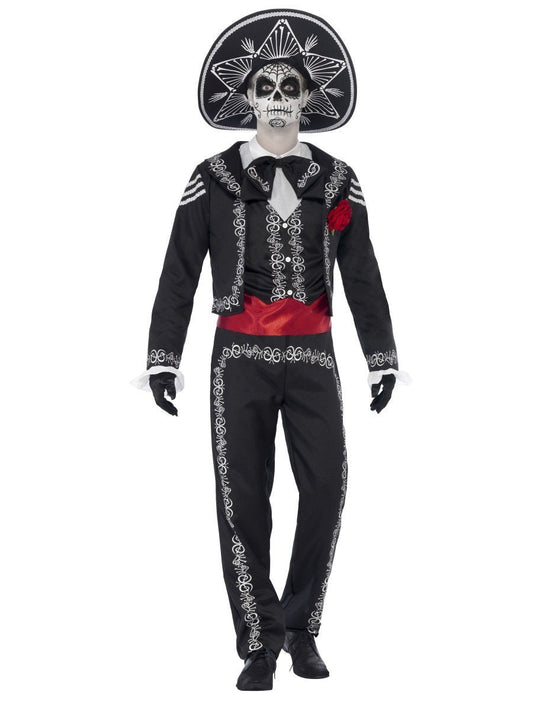 Day of the Dead Senor Bones Costume Wholesale