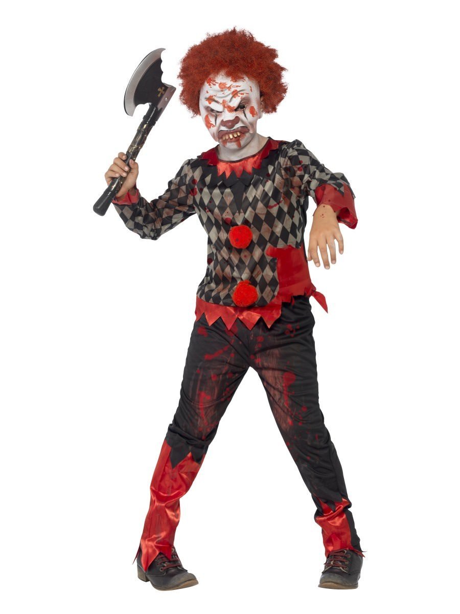 Zombie Clown Child Boy's Costume Wholesale