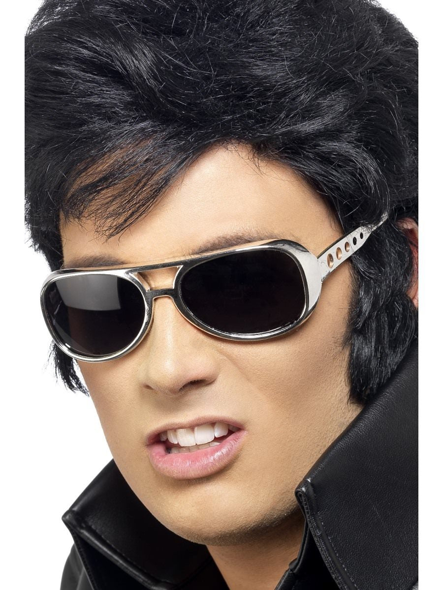 Elvis Shades, Silver Wholesale