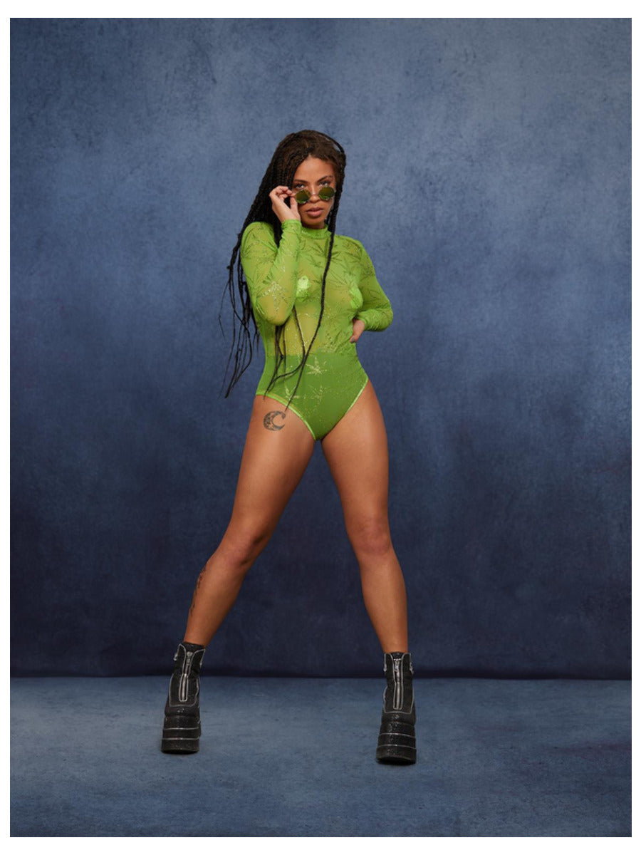 Fever Cannabis Sheer Bodysuit WHOLESALE Alternative 1