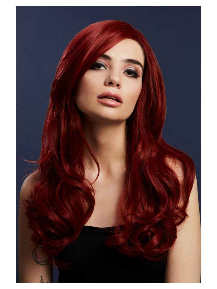 Fever Khloe Wig True Blend Ruby Red WHOLESALE