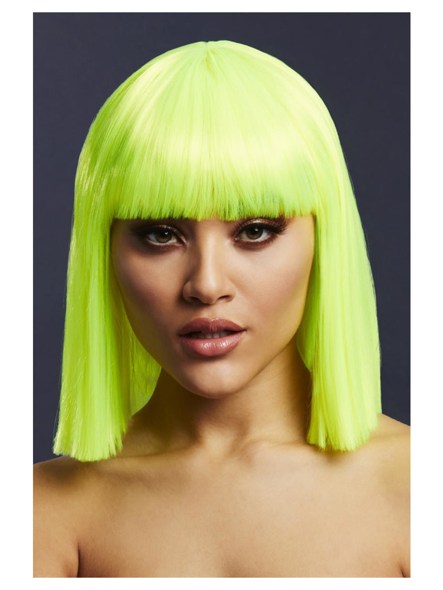 Fever Lola Wig Neon Lime WHOLESALE