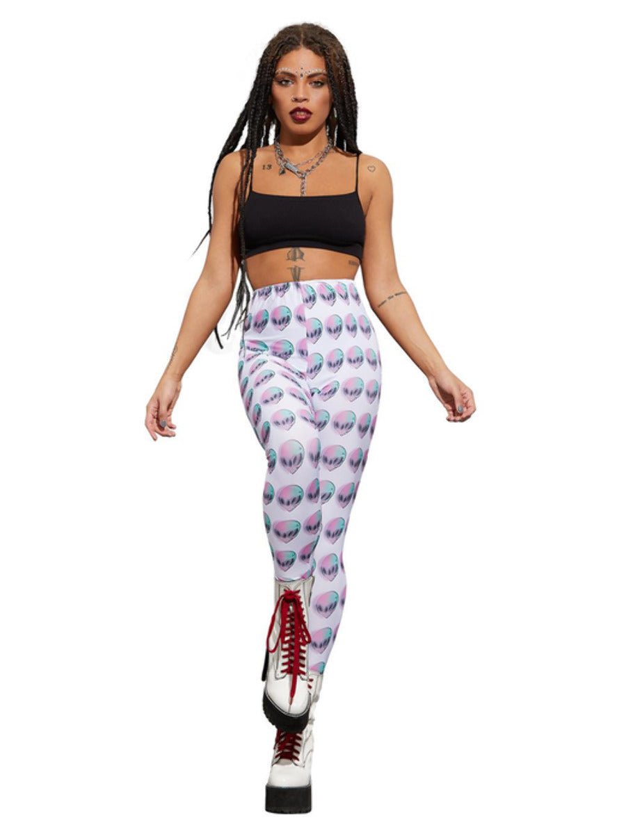 Fever Space Alien Leggings WHOLESALE Alternative 1