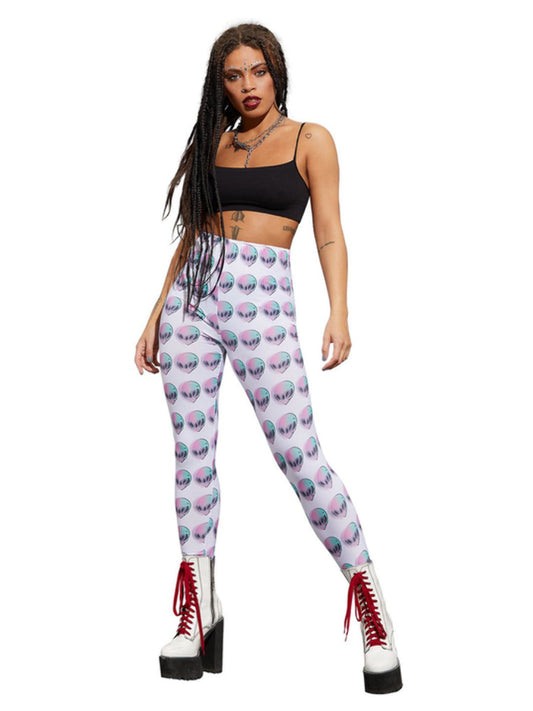 Fever Space Alien Leggings WHOLESALE