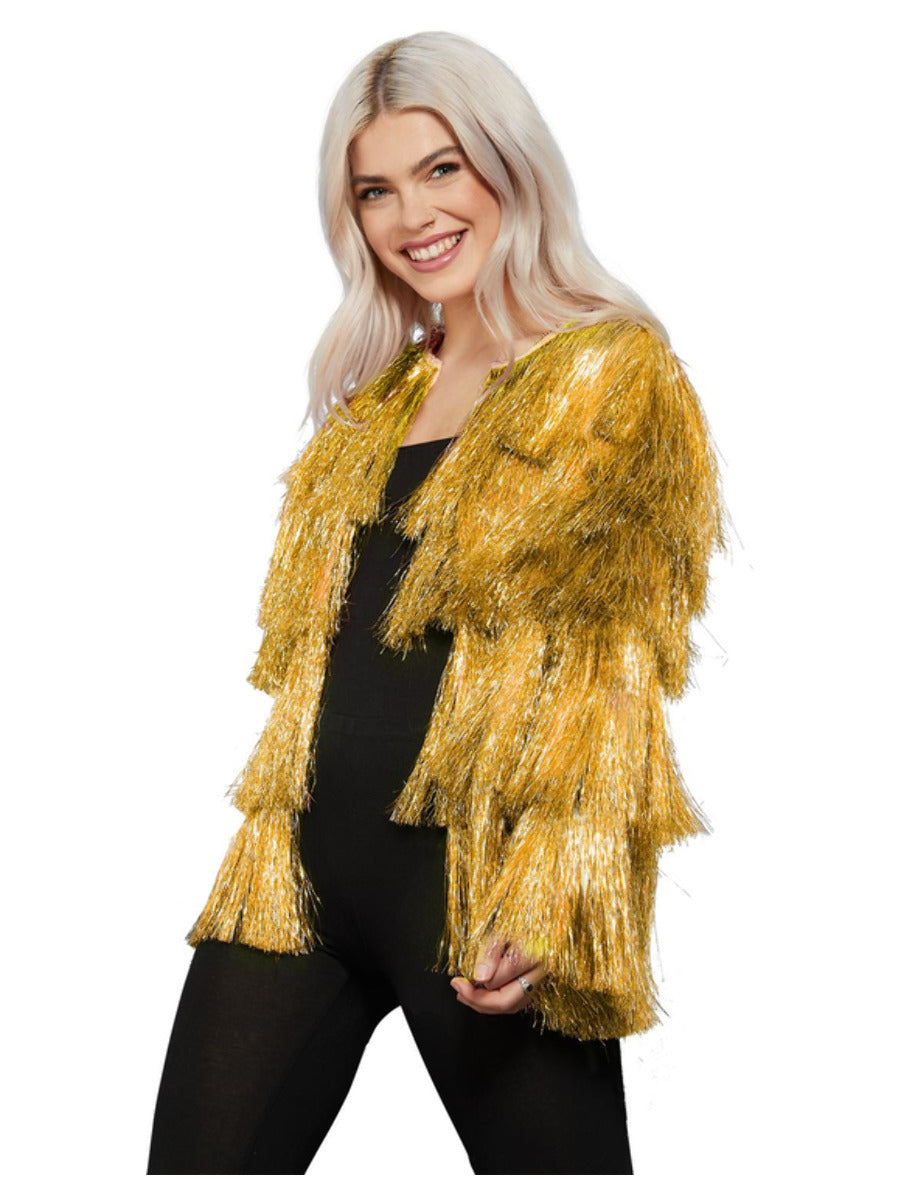 Fever Tinsel Festival Jacket Gold WHOLESALE Alternative 1