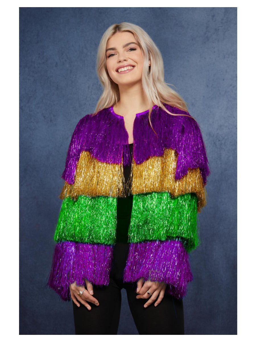 Fever Tinsel Mardi Gras Jacket WHOLESALE