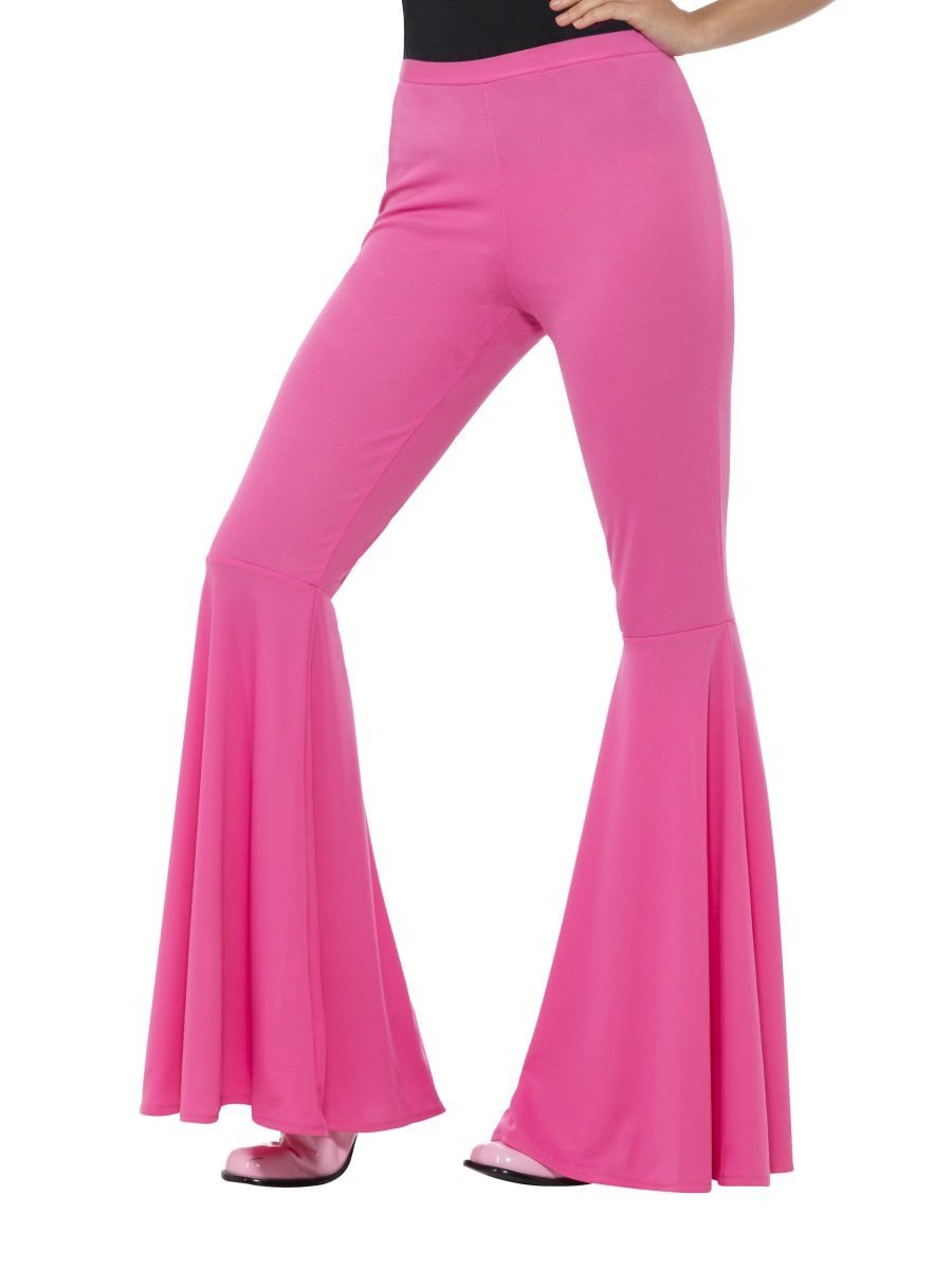 Flared Trousers, Ladies, Pink Wholesale