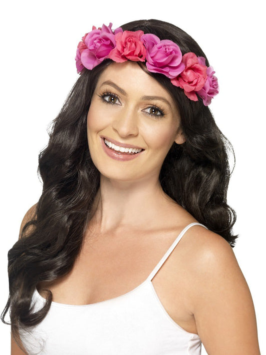 Floral Pink Headband Wholesale