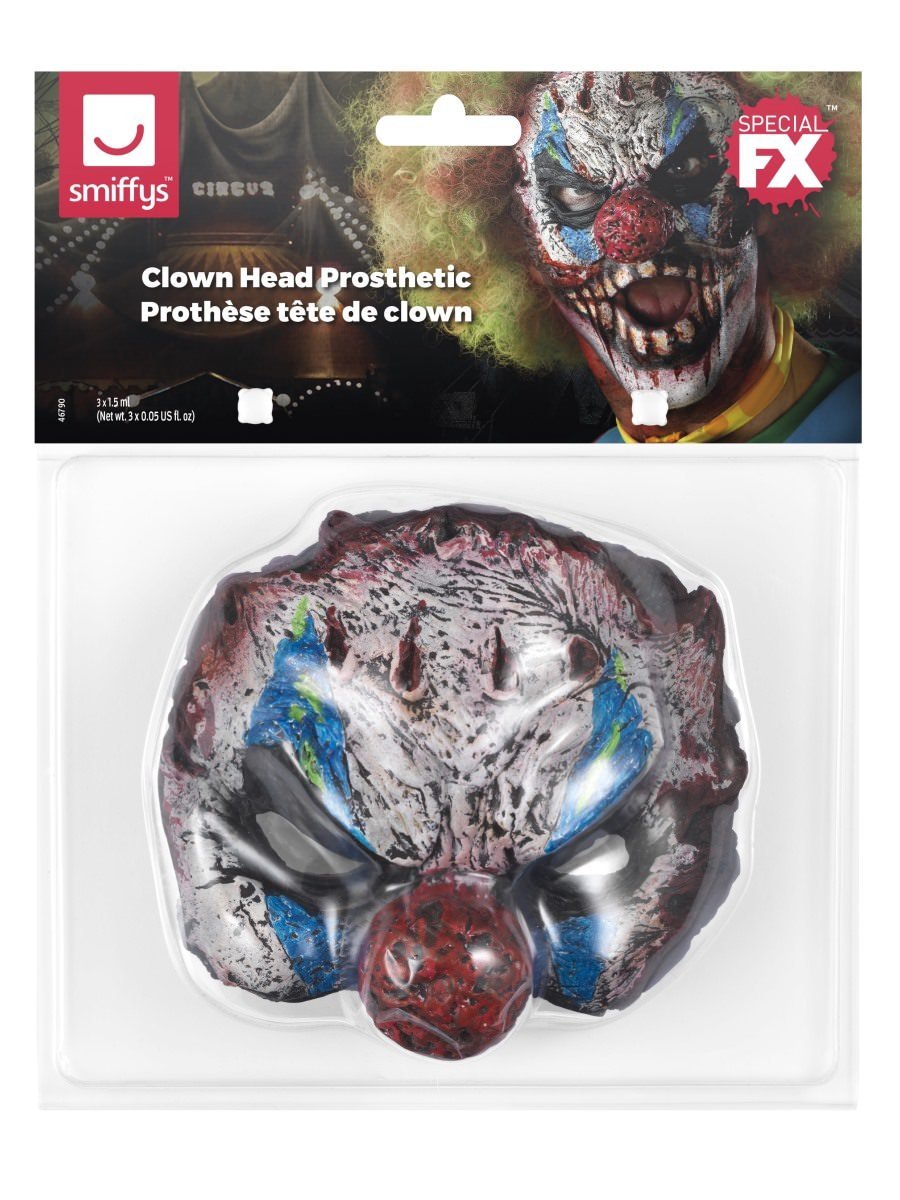 Foam Latex Clown Head Prosthetic Wholesale