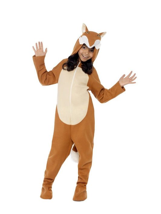 Fox Costume, Orange, with Hooded All in One & Tail Wholesale