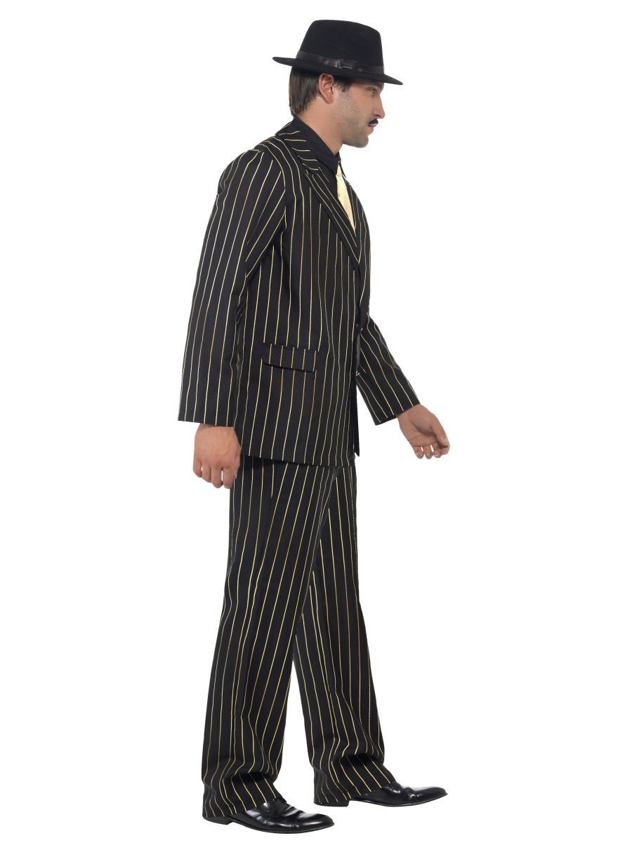 Gold Pinstripe Gangster Costume Wholesale