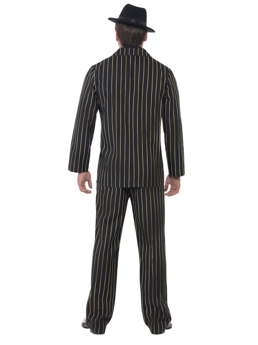 Gold Pinstripe Gangster Costume Wholesale