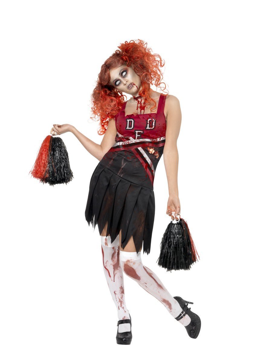 High School Horror Cheerleader Adult Women's Costume Wholesale