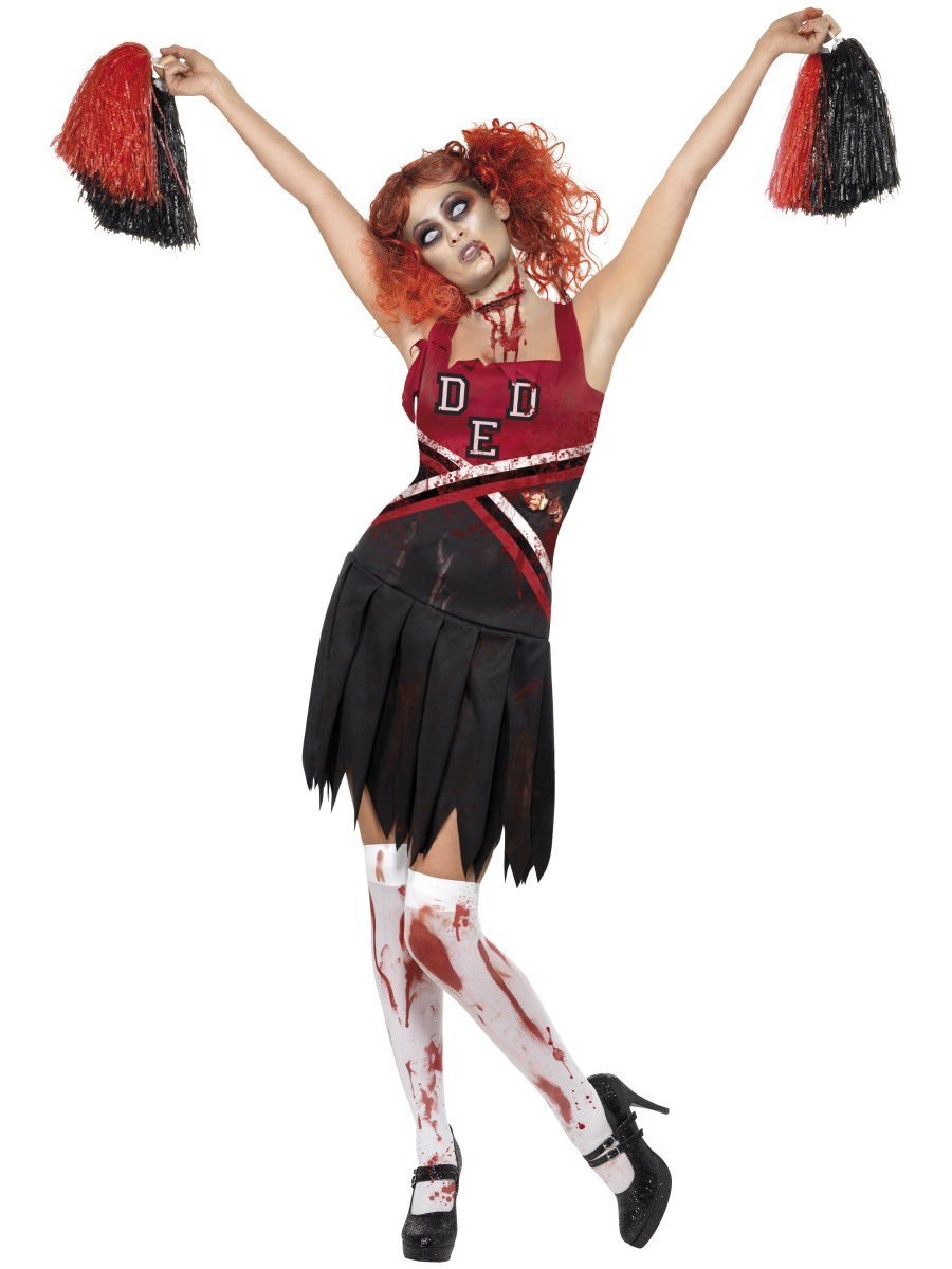 High School Horror Cheerleader Adult Women's Costume Wholesale