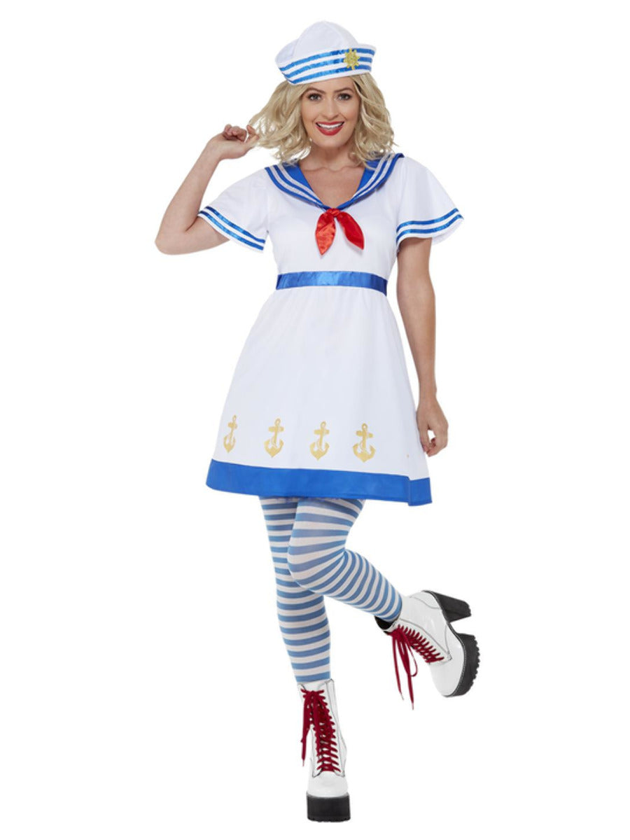 High Seas Sailor Costume White WHOLESALE