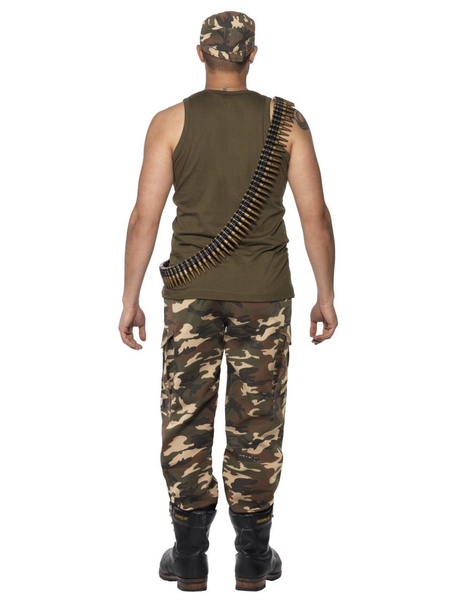 Khaki Camo Deluxe Costume, Male Wholesale