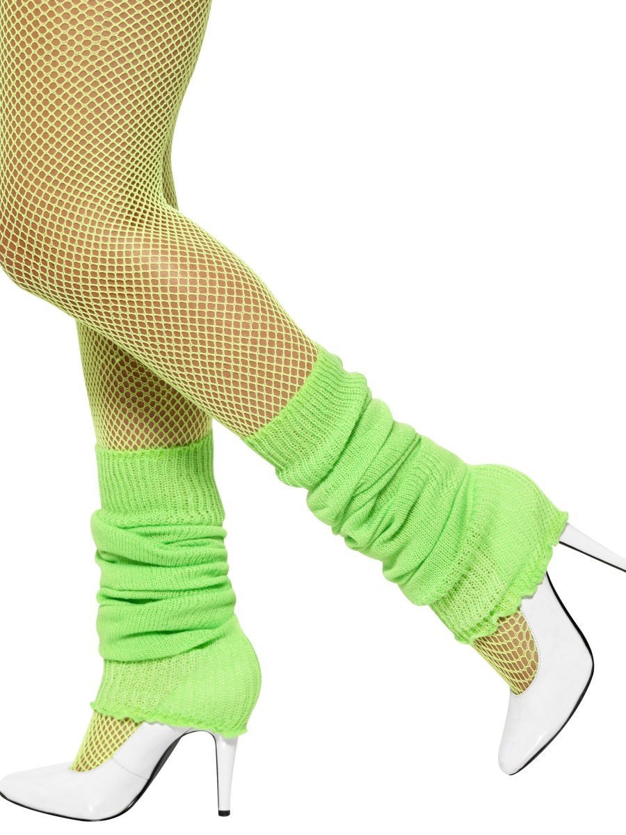 Legwarmers, Green, Neon Wholesale