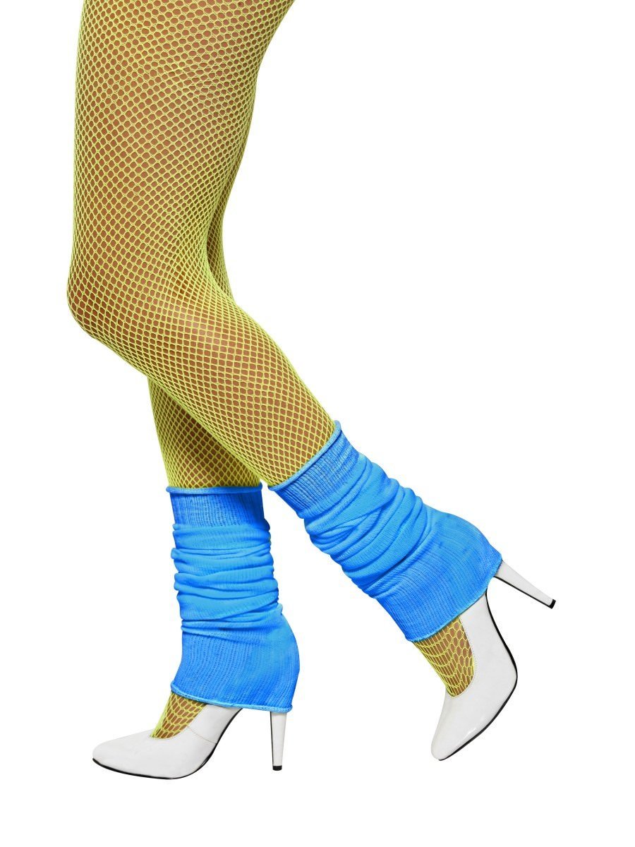 Legwarmers, Neon Blue Wholesale