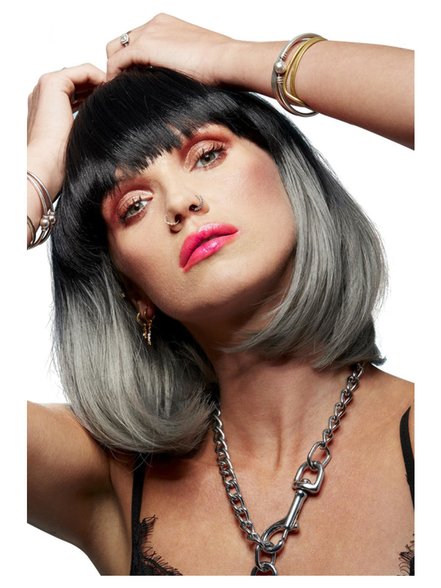 Manic Panic Alien Grey Ombre Glam Doll Wig WHOLESALE Alternative 1