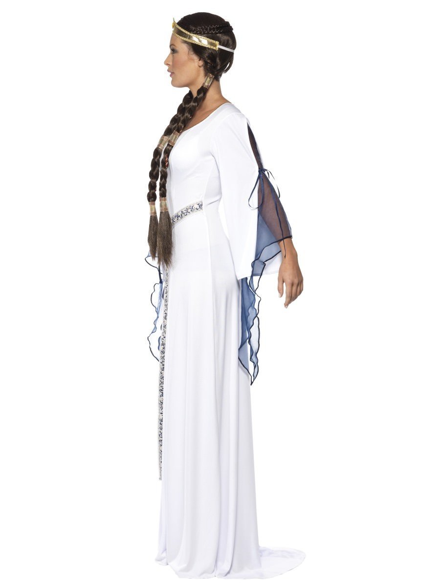 Medieval Maid Costume, White Wholesale