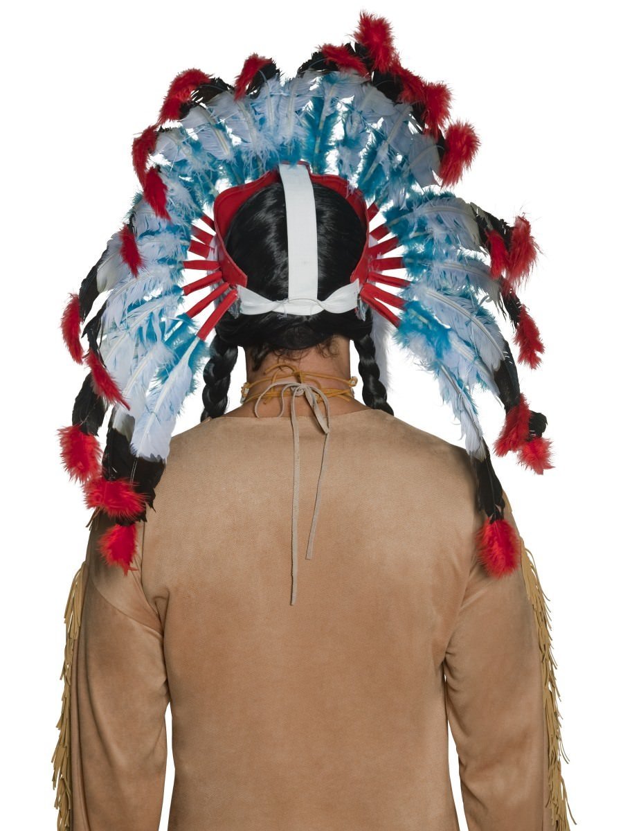 Native American Inspired Headdress, Blue Wholesale