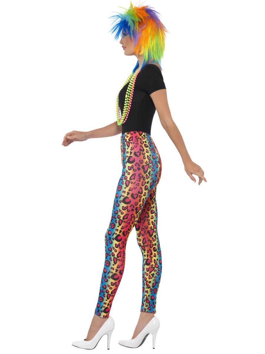 Neon Leopard Print Leggings Wholesale