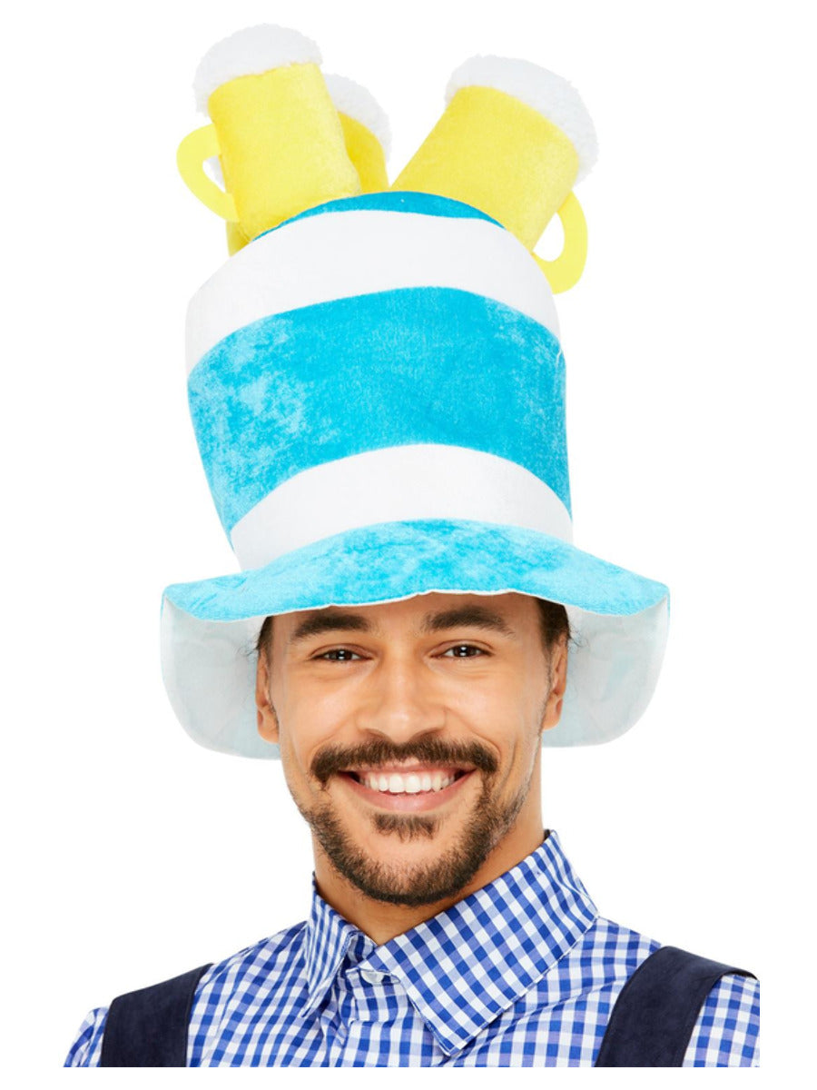 Oktoberfest Beer Hat Blue WHOLESALE