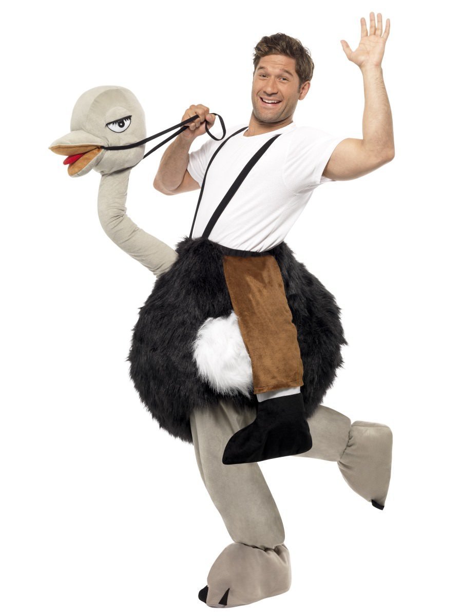 Ostrich Costume with Fake Hanging Legs Wholesale