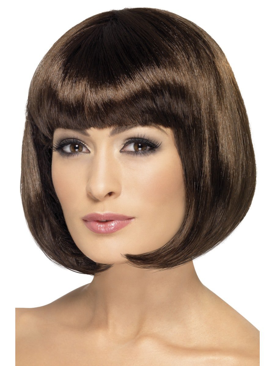 Partyrama Wig, Brown Wholesale