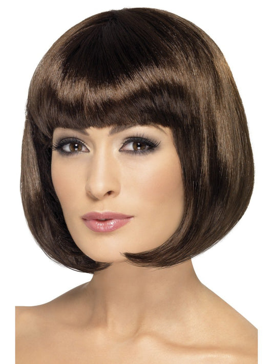 Partyrama Wig, Brown Wholesale