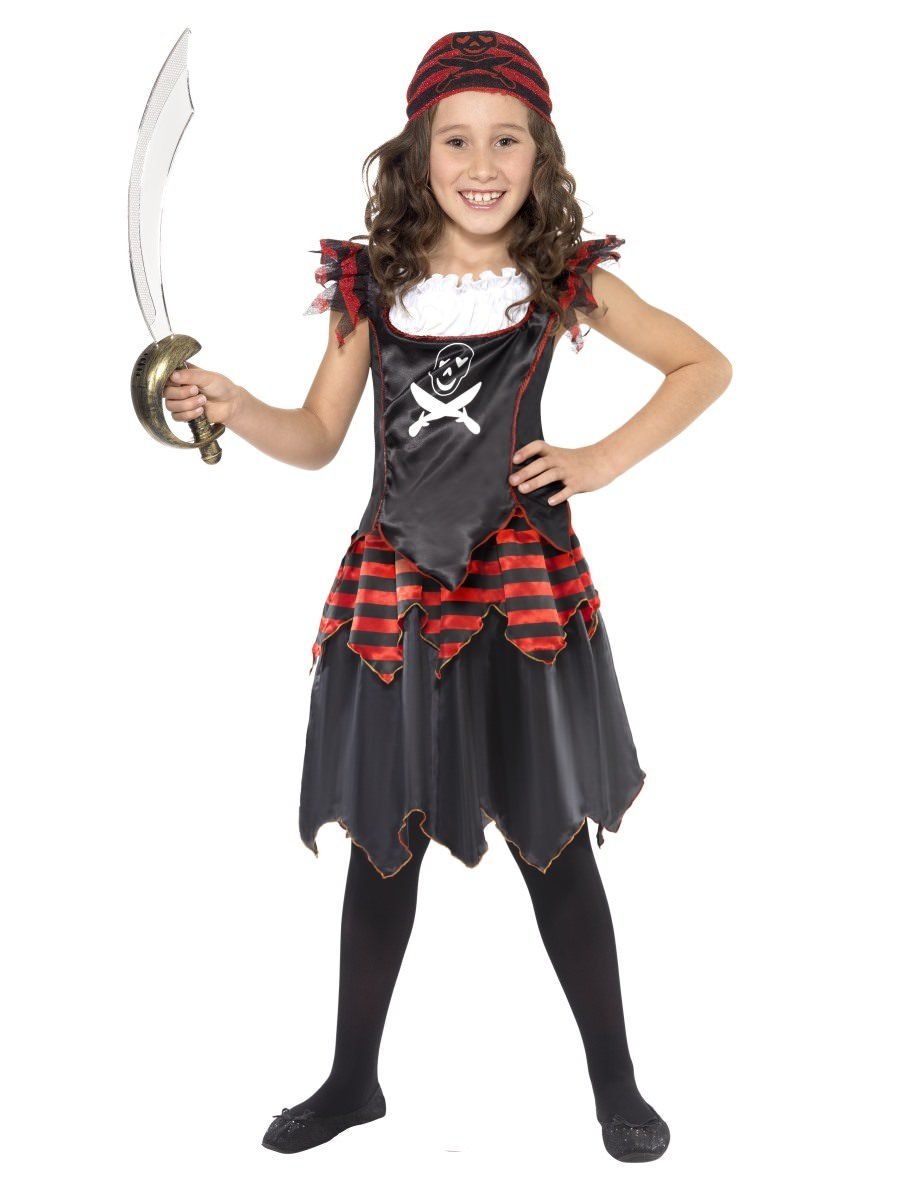 Pirate Skull & Crossbones Girl Costume Wholesale