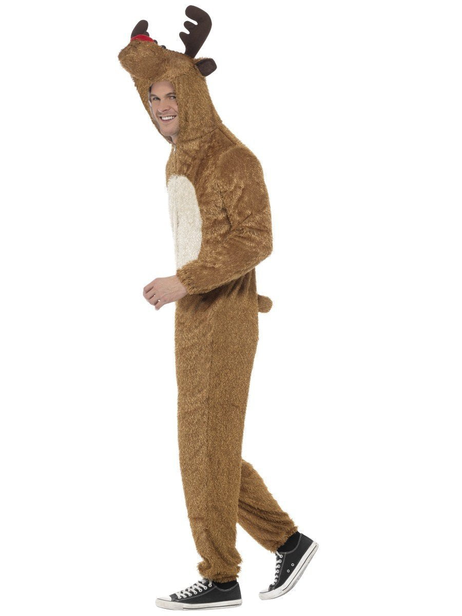 Reindeer Costume, Brown, with Hooded Jumpsuit Wholesale